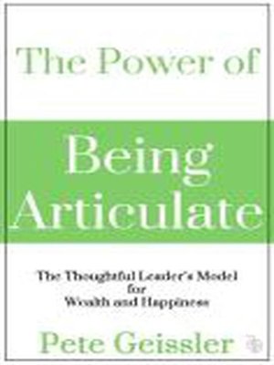 cover image of The Power of Being Articulate